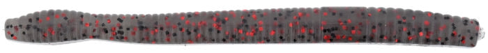 Zoom Magnum Finesse Worm Smoke Red