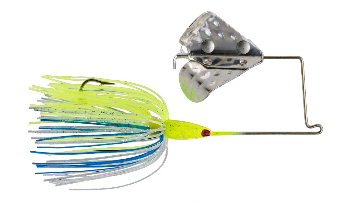 Strike King Tri-Wing Buzz King_Chartreuse/Blue