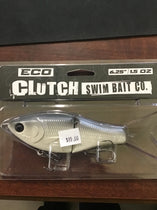 Eco Clutch Swimbait 6.25”_ Steel Shad