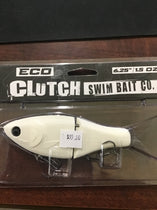 Eco Clutch Swimbait 6.25”_ Bare Bone