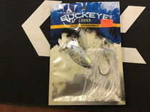 Buckeye lures select Spinnerbait 3/4oz blue glimmer double willow n/n