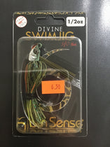 6th Sense Divine Swim Jig 1/2oz 4K bluegill