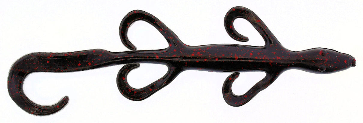 Zoom Magnum Lizard Black Red Glitter