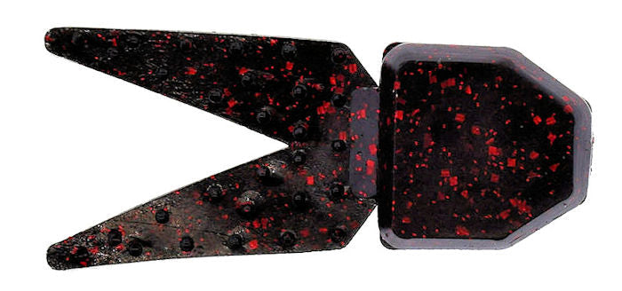 Zoom Salty Chunk Black Red Glitter