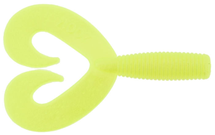 Zoom Fat Albert Twin Tail Grub Chartreuse Pearl