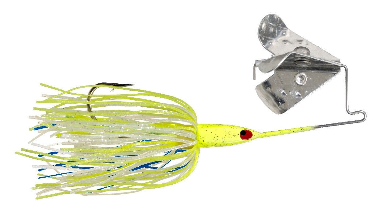 Strike King Tri-Wing Mini Buzz King_Chartreuse/Blue