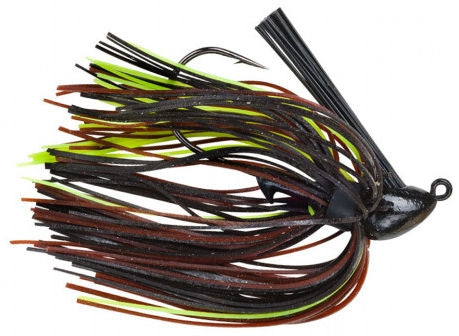 Booyah Baby Boo Jig Black Brown Chartreuse