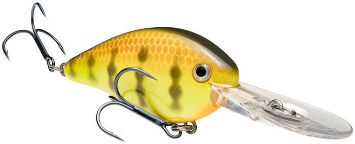 Strike King KVD 1.5 Flat Side Chartreuse Perch