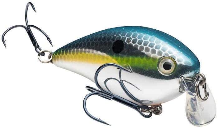 Strike King KVD 1.5 Shallow Runner Crankbait Chrome Sexy Shad