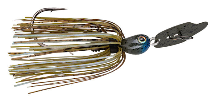 Strike King Thunder Cricket Vibrating Jig_Blue Craw