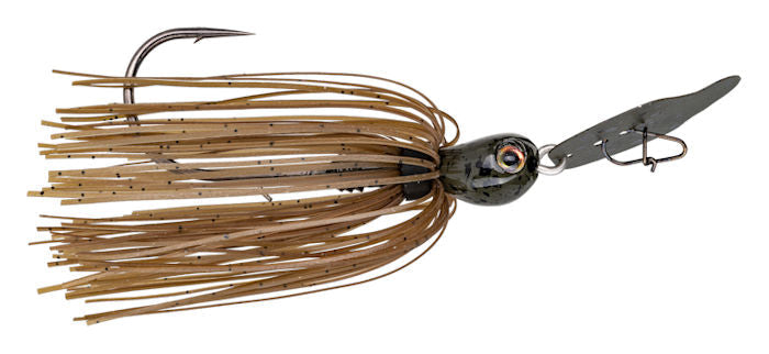 Strike King Thunder Cricket Vibrating Jig_Green Pumpkin